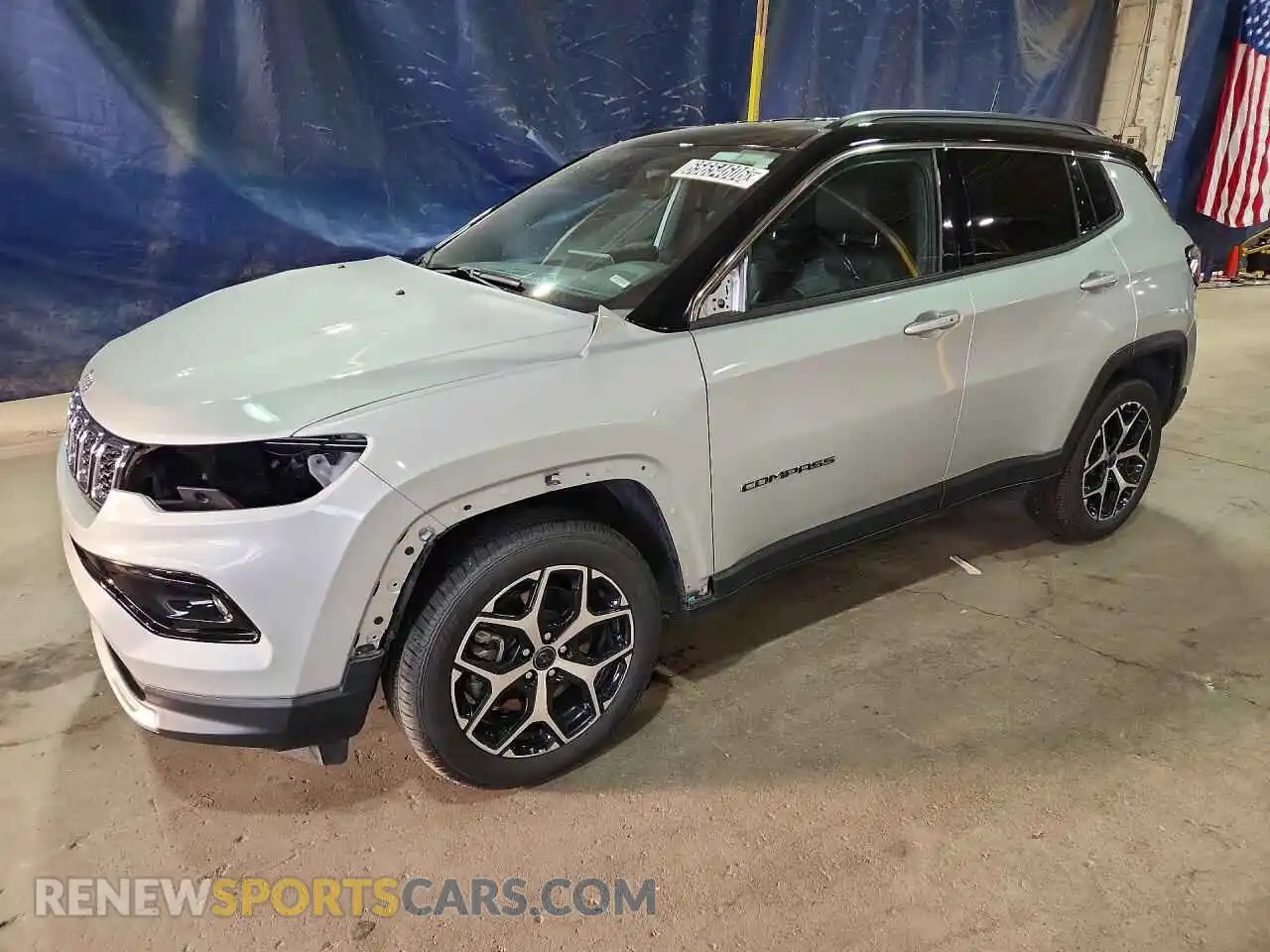 1 Photograph of a damaged car 3C4NJDCN1ST622307 JEEP COMPASS 2025