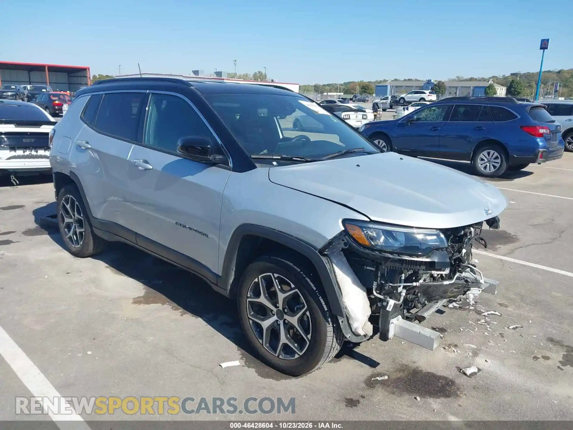 1 Photograph of a damaged car 3C4NJDCN2ST522412 JEEP COMPASS 2025