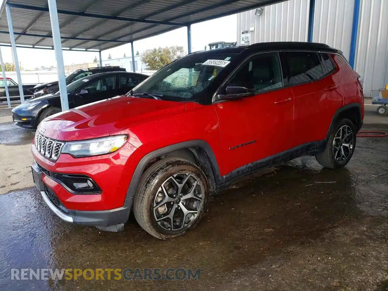1 Photograph of a damaged car 3C4NJDCN2ST546256 JEEP COMPASS 2025