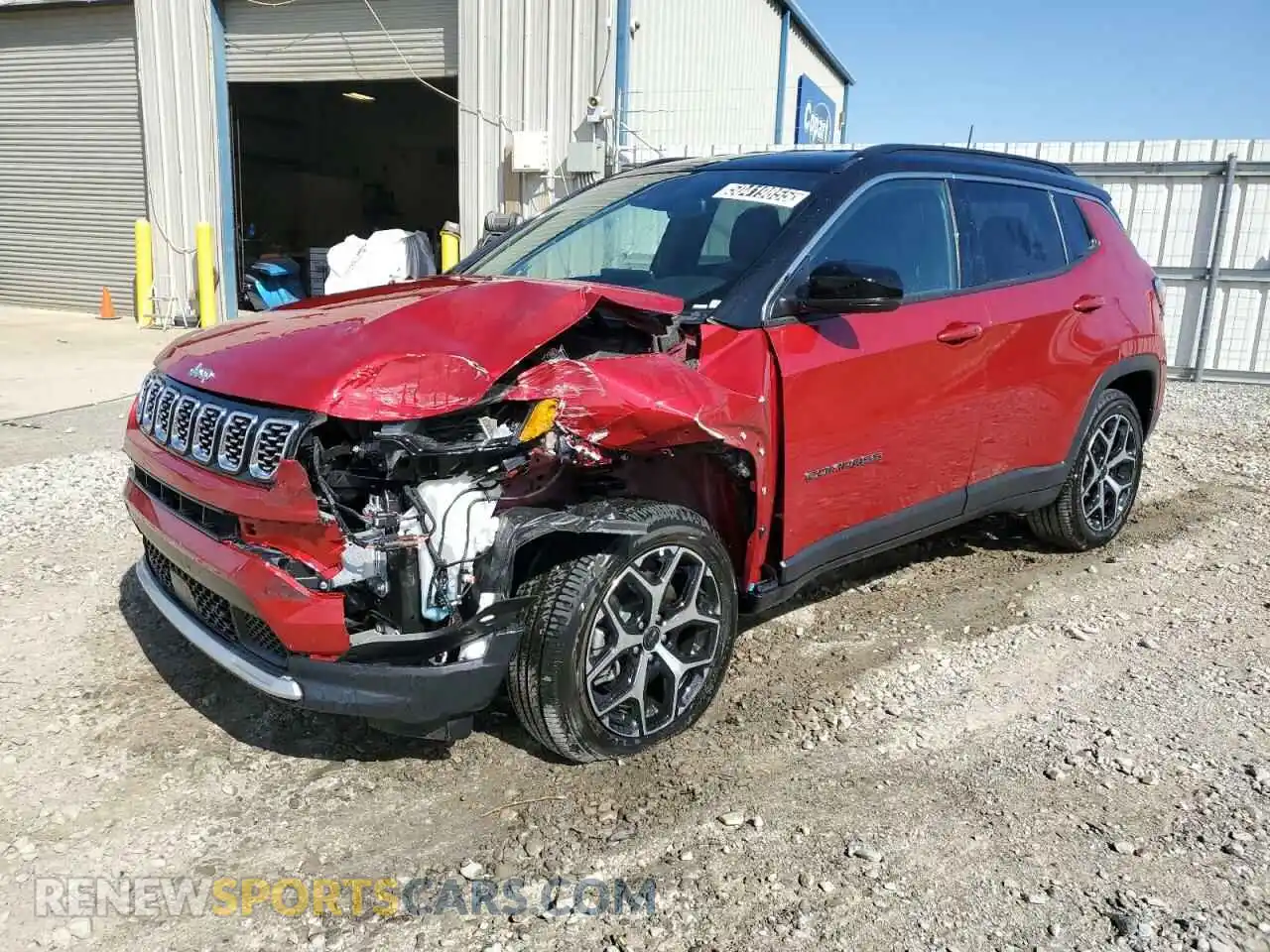 1 Photograph of a damaged car 3C4NJDCN2ST564756 JEEP COMPASS 2025