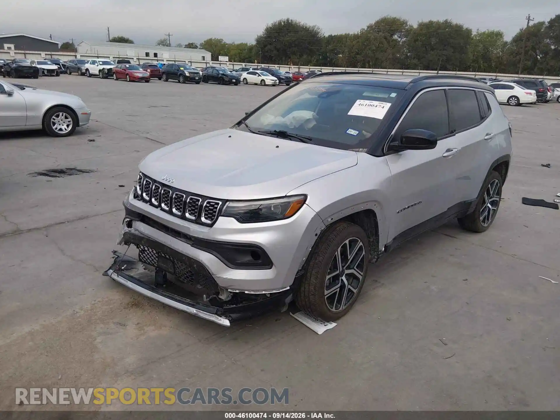 2 Photograph of a damaged car 3C4NJDCN2ST601238 JEEP COMPASS 2025