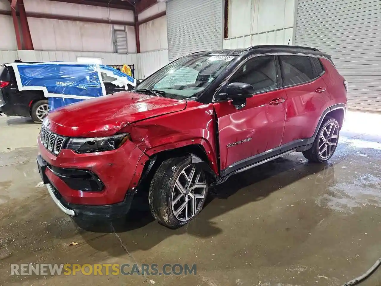 1 Photograph of a damaged car 3C4NJDCN2ST617858 JEEP COMPASS 2025