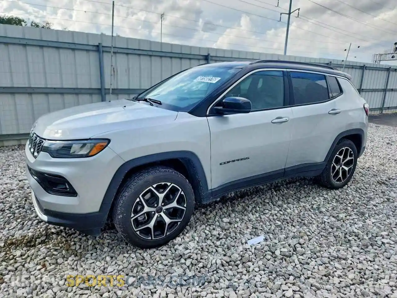 1 Photograph of a damaged car 3C4NJDCN2ST623403 JEEP COMPASS 2025