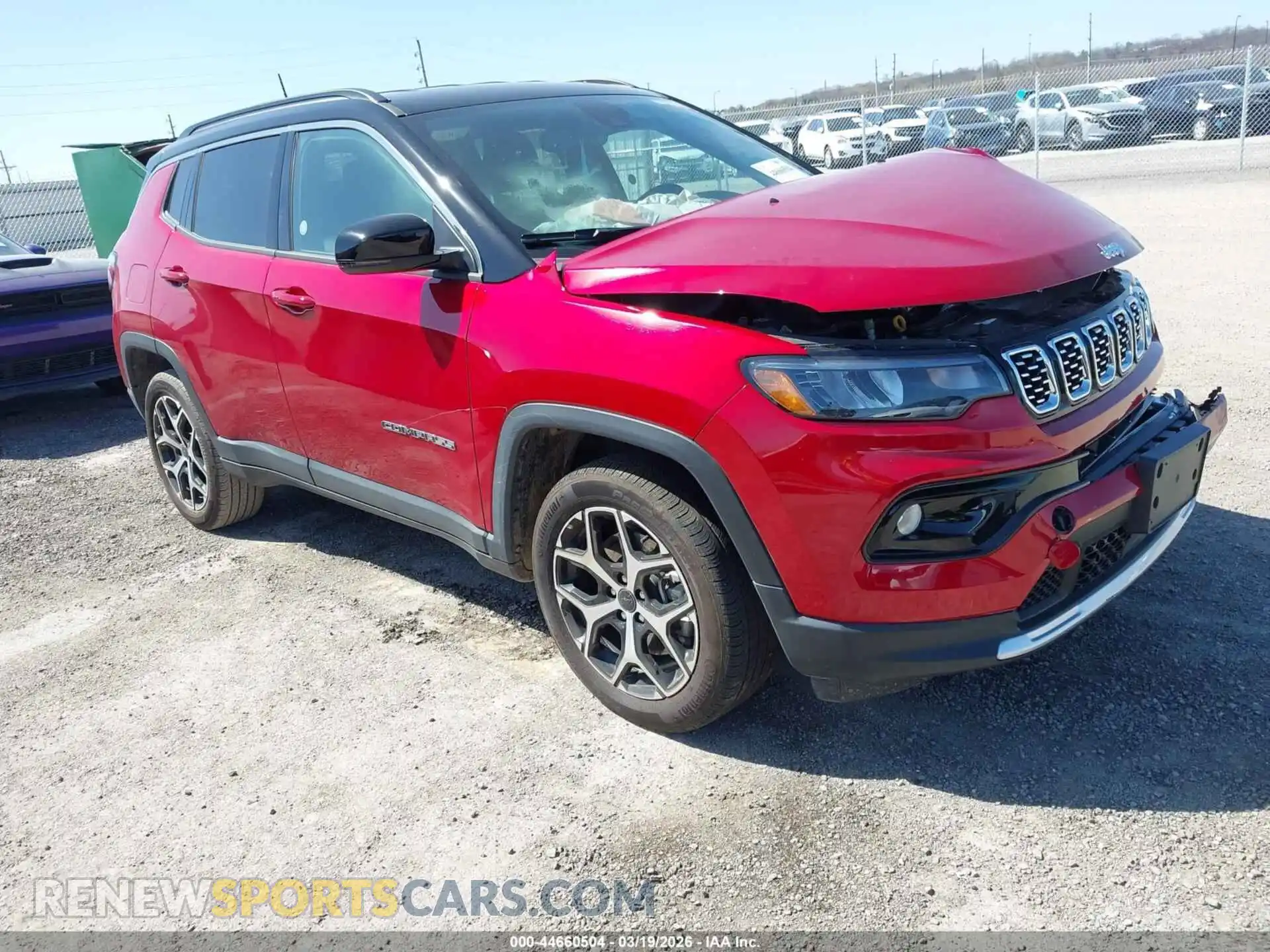 1 Photograph of a damaged car 3C4NJDCN2ST623434 JEEP COMPASS 2025