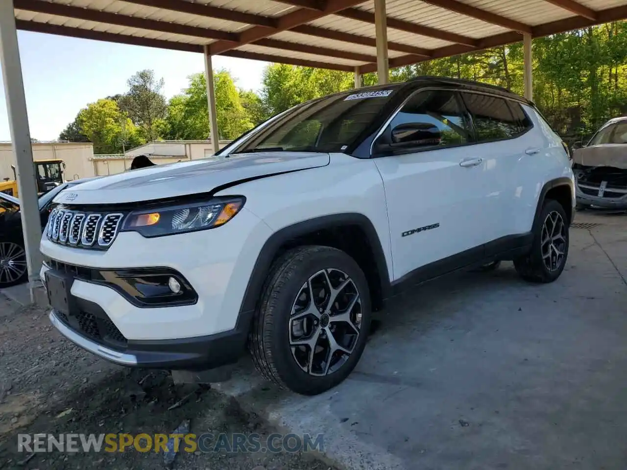 1 Photograph of a damaged car 3C4NJDCN3ST511614 JEEP COMPASS 2025
