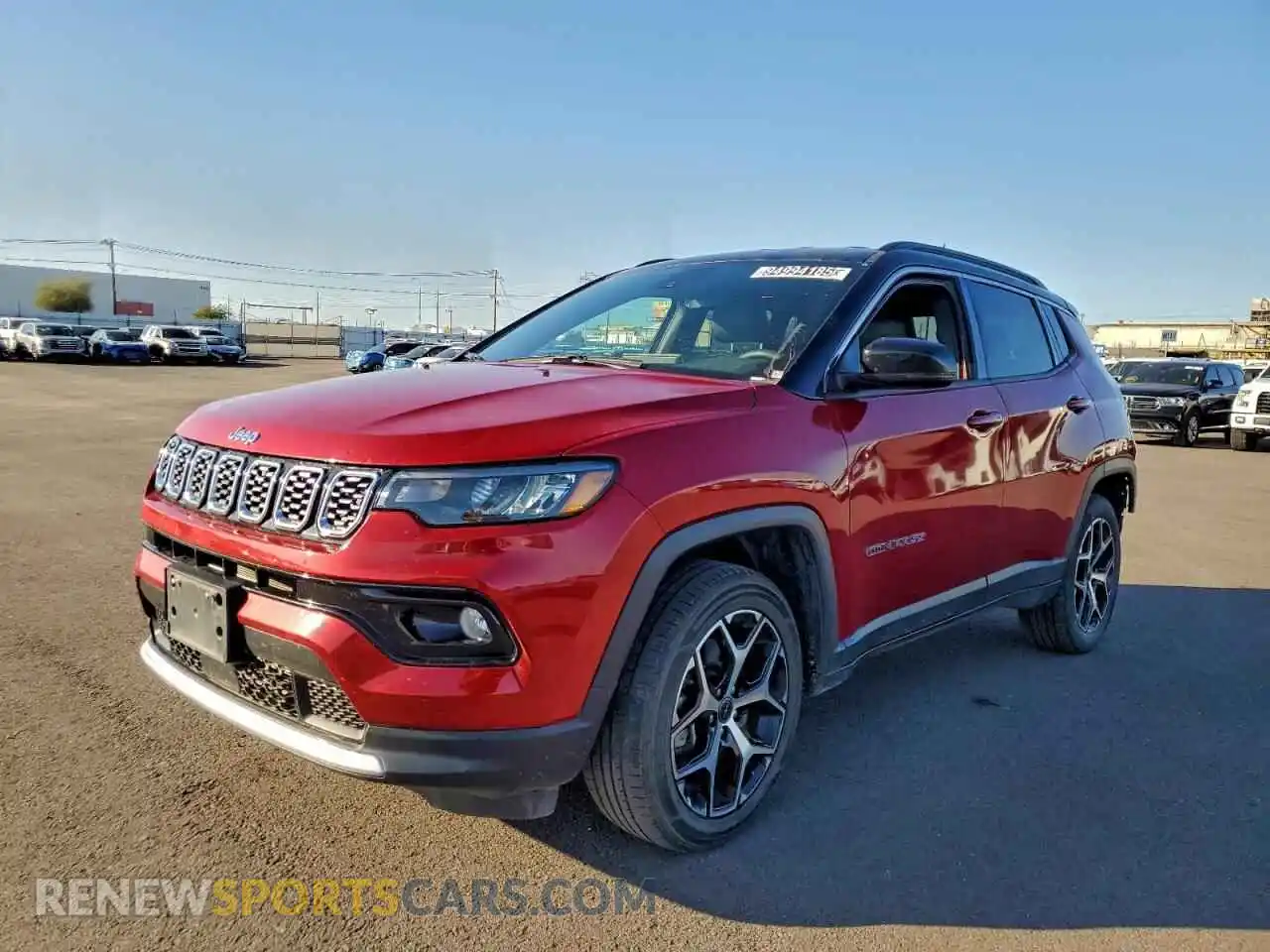 1 Photograph of a damaged car 3C4NJDCN3ST514321 JEEP COMPASS 2025