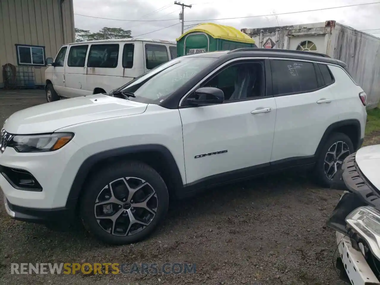 1 Photograph of a damaged car 3C4NJDCN3ST518241 JEEP COMPASS 2025
