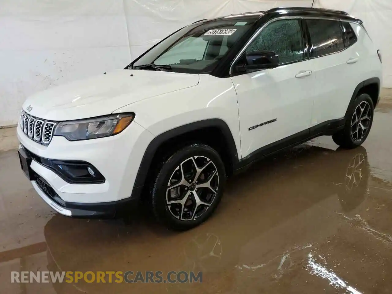 1 Photograph of a damaged car 3C4NJDCN3ST524010 JEEP COMPASS 2025