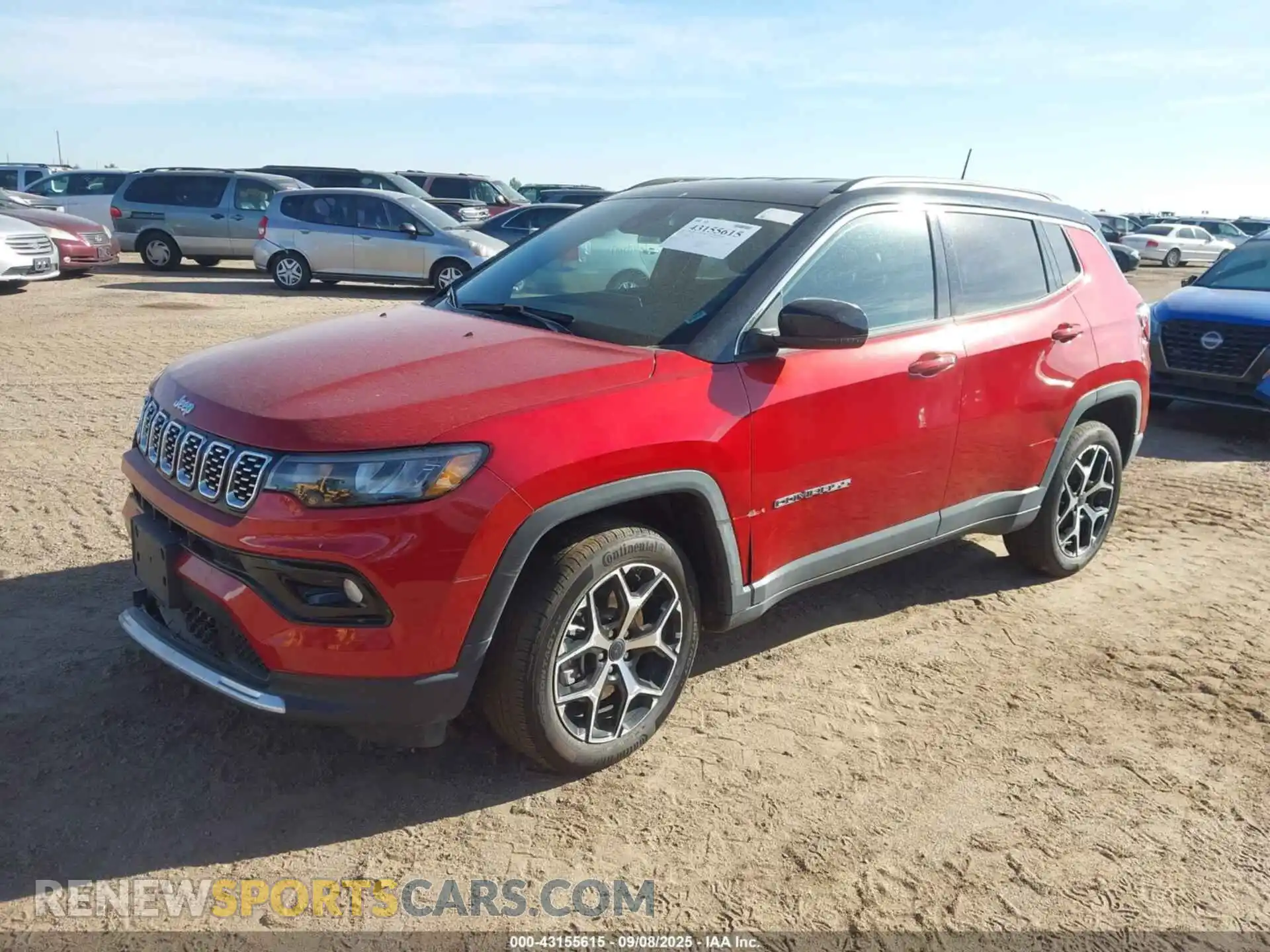 2 Photograph of a damaged car 3C4NJDCN3ST546492 JEEP COMPASS 2025