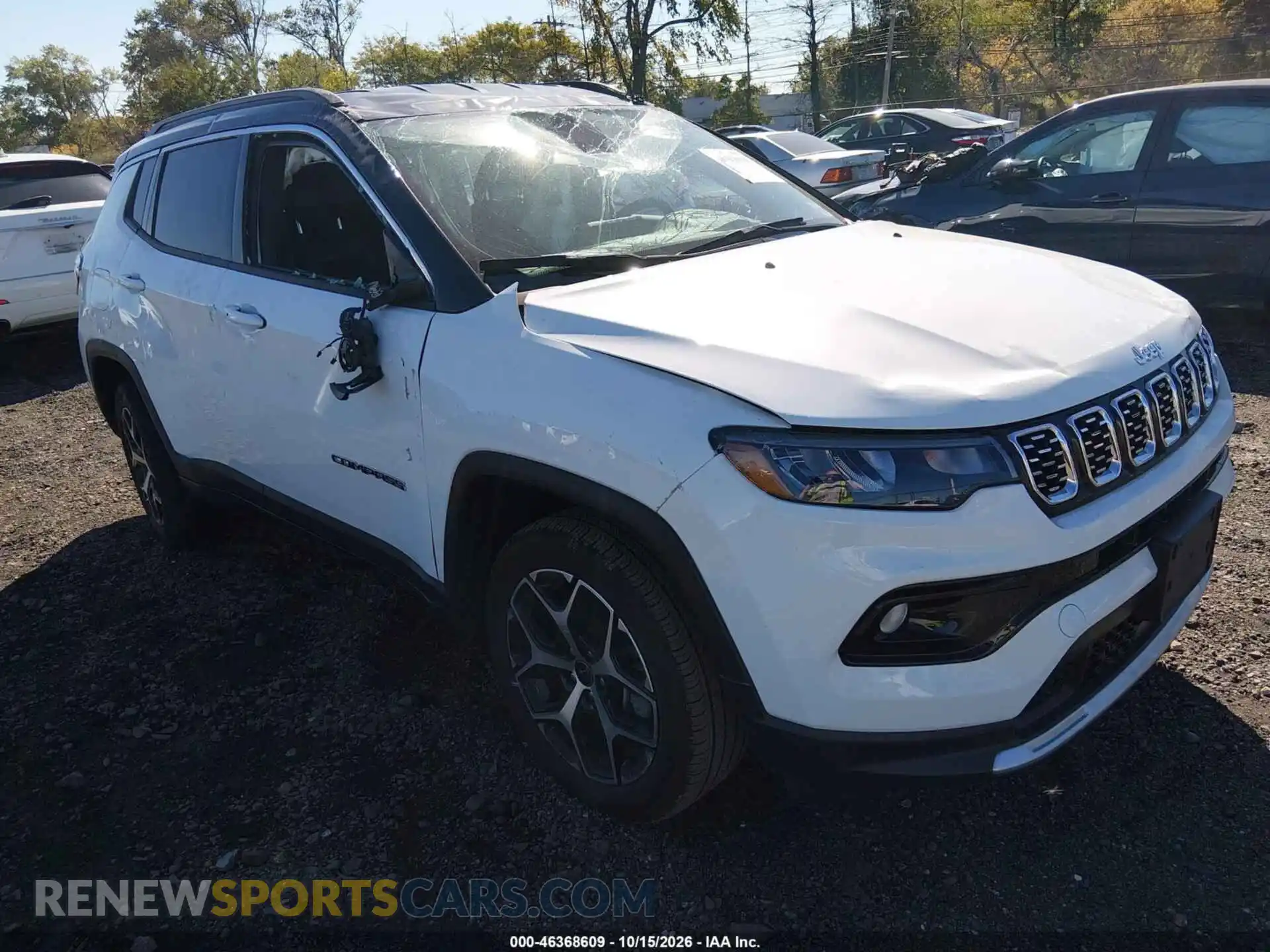 1 fotografías del automóvil dañado 3C4NJDCN3ST571053 JEEP COMPASS 2025