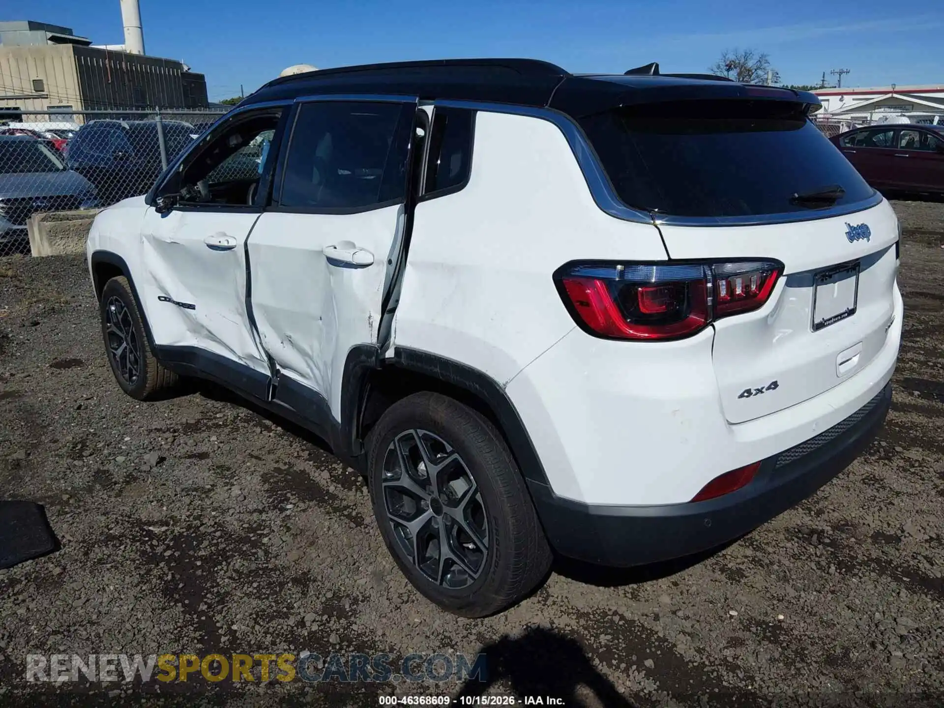 3 fotografías del automóvil dañado 3C4NJDCN3ST571053 JEEP COMPASS 2025