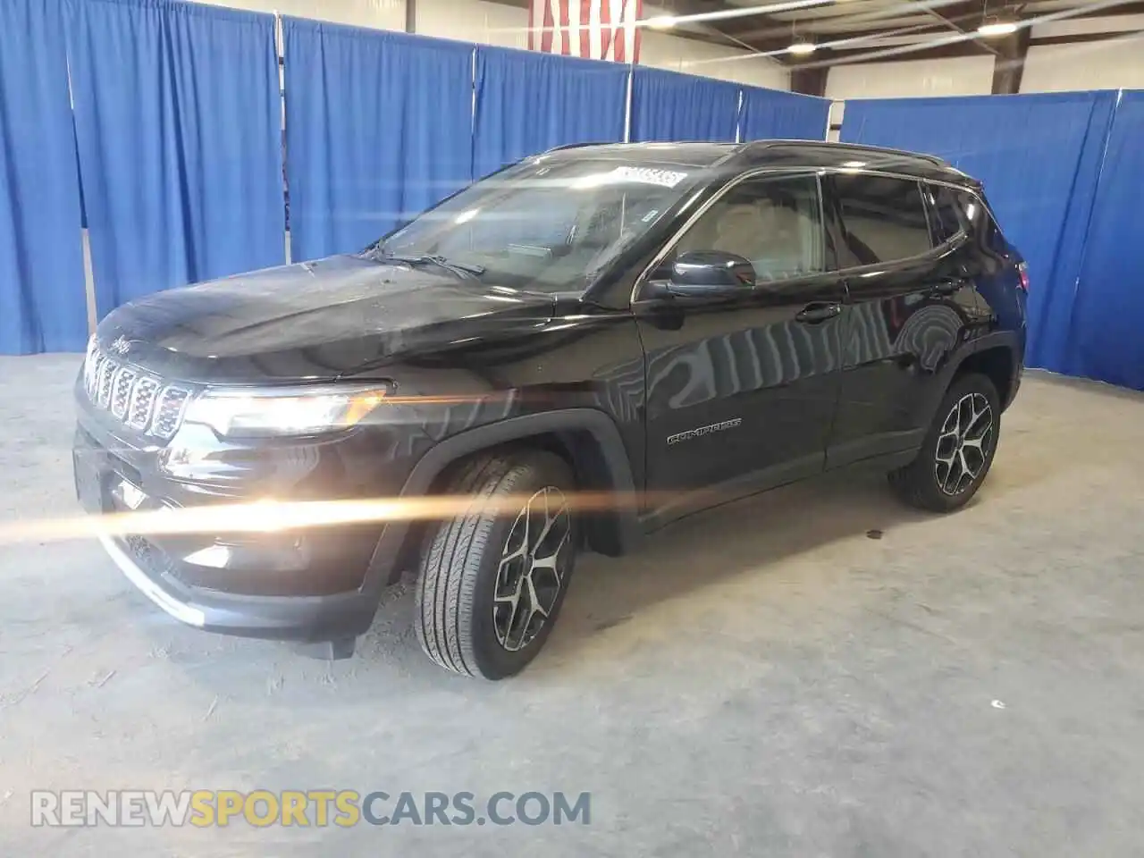 1 Photograph of a damaged car 3C4NJDCN3ST577368 JEEP COMPASS 2025