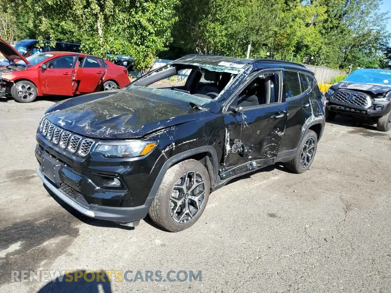 1 Photograph of a damaged car 3C4NJDCN3ST578844 JEEP COMPASS 2025