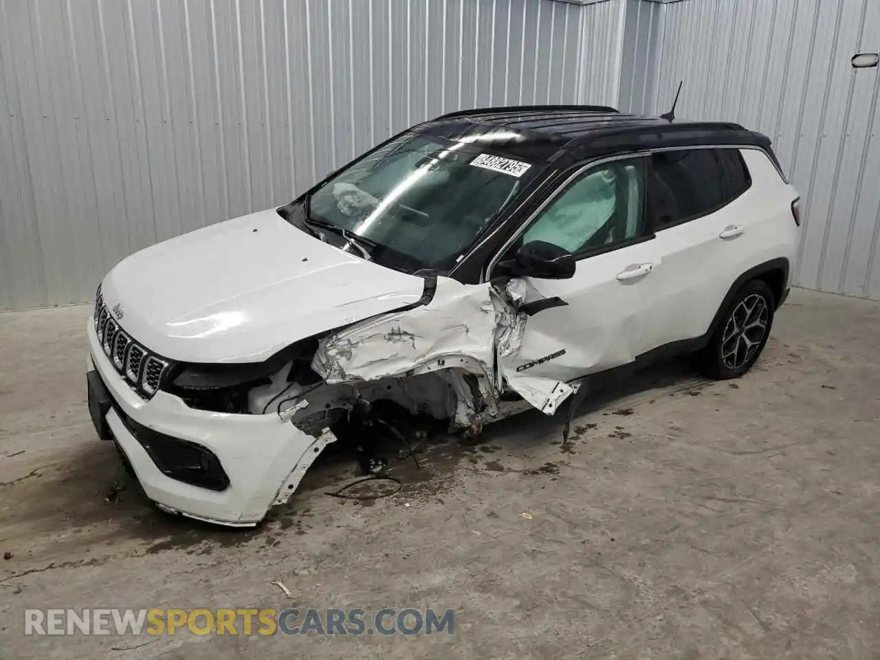 1 Photograph of a damaged car 3C4NJDCN3ST581663 JEEP COMPASS 2025