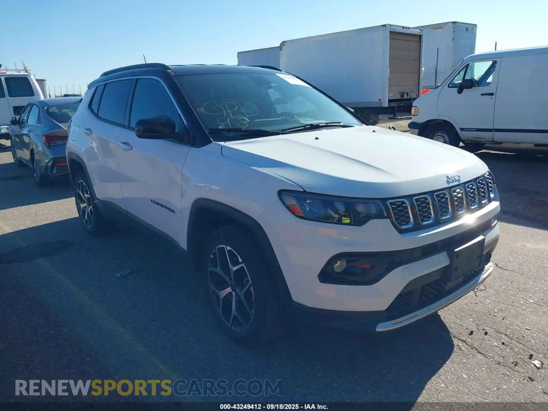 1 Photograph of a damaged car 3C4NJDCN3ST598222 JEEP COMPASS 2025