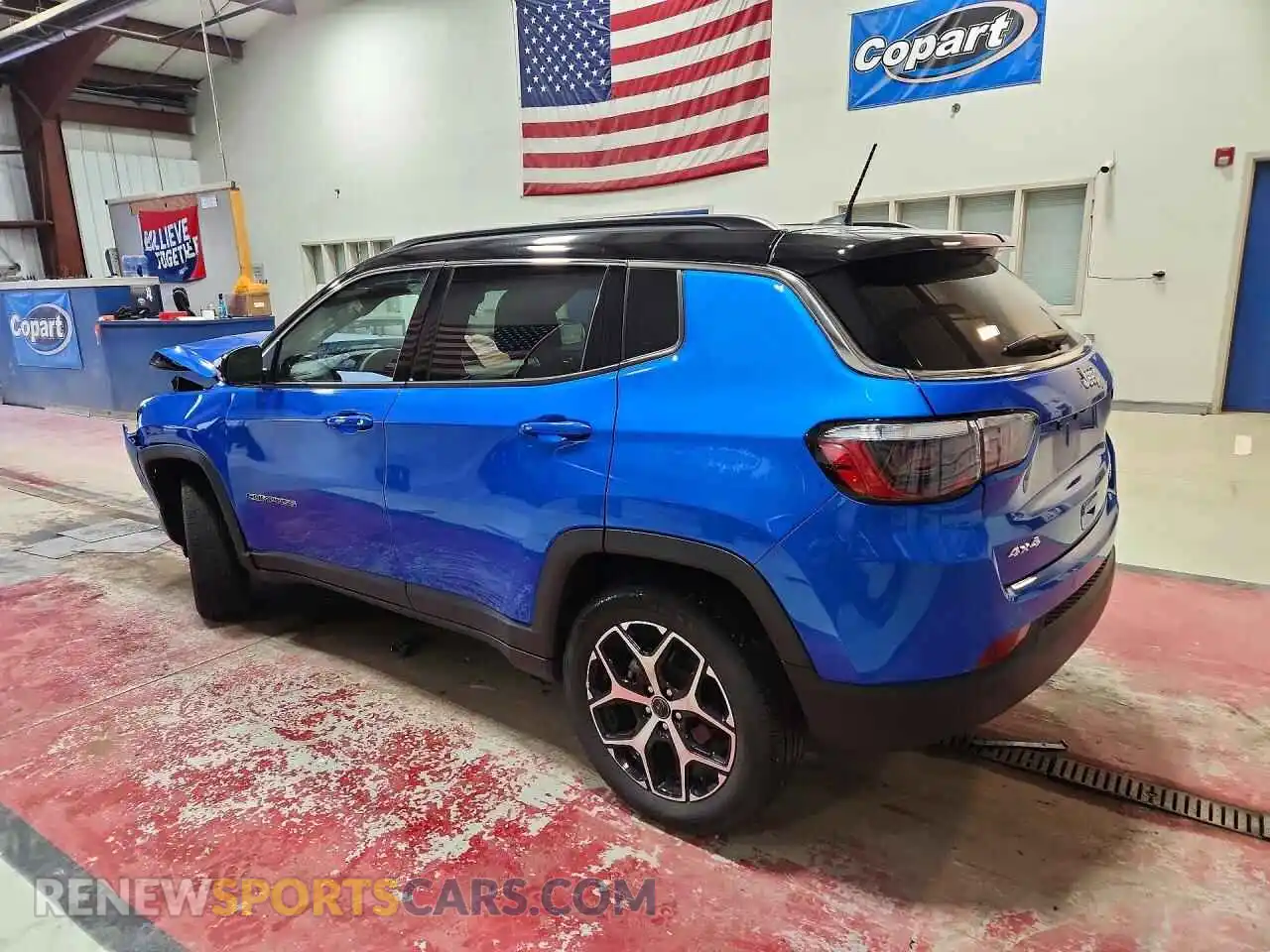 2 fotografías del automóvil dañado 3C4NJDCN3ST605329 JEEP COMPASS 2025