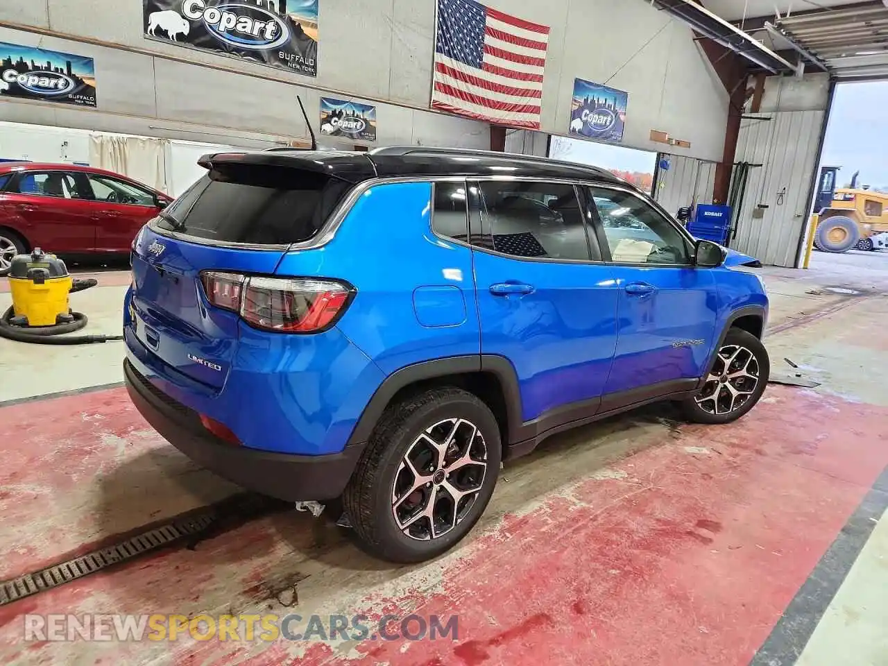3 fotografías del automóvil dañado 3C4NJDCN3ST605329 JEEP COMPASS 2025