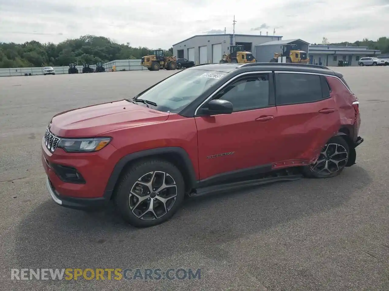 1 Photograph of a damaged car 3C4NJDCN4ST511279 JEEP COMPASS 2025