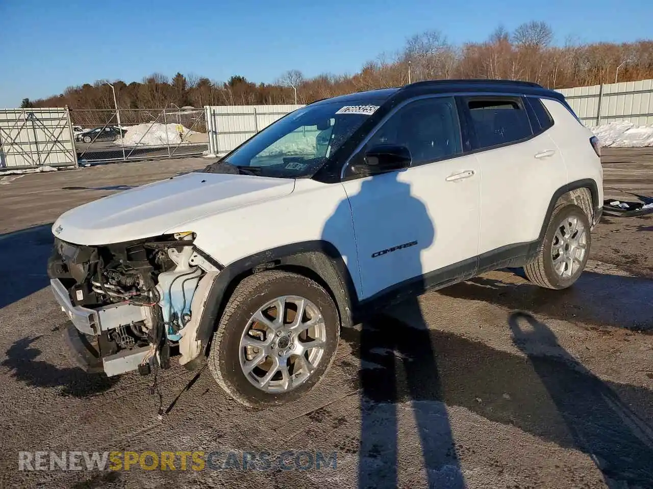 1 Photograph of a damaged car 3C4NJDCN4ST512982 JEEP COMPASS 2025