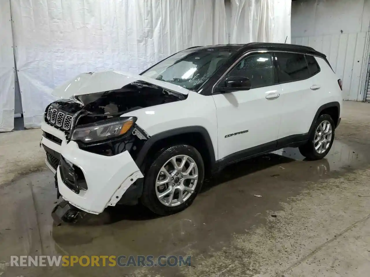 1 Photograph of a damaged car 3C4NJDCN4ST513338 JEEP COMPASS 2025