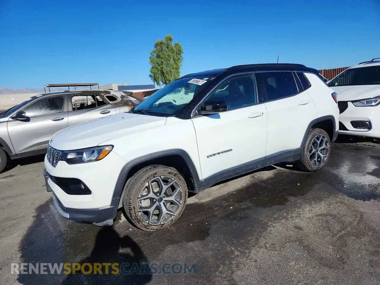 1 Photograph of a damaged car 3C4NJDCN4ST524243 JEEP COMPASS 2025