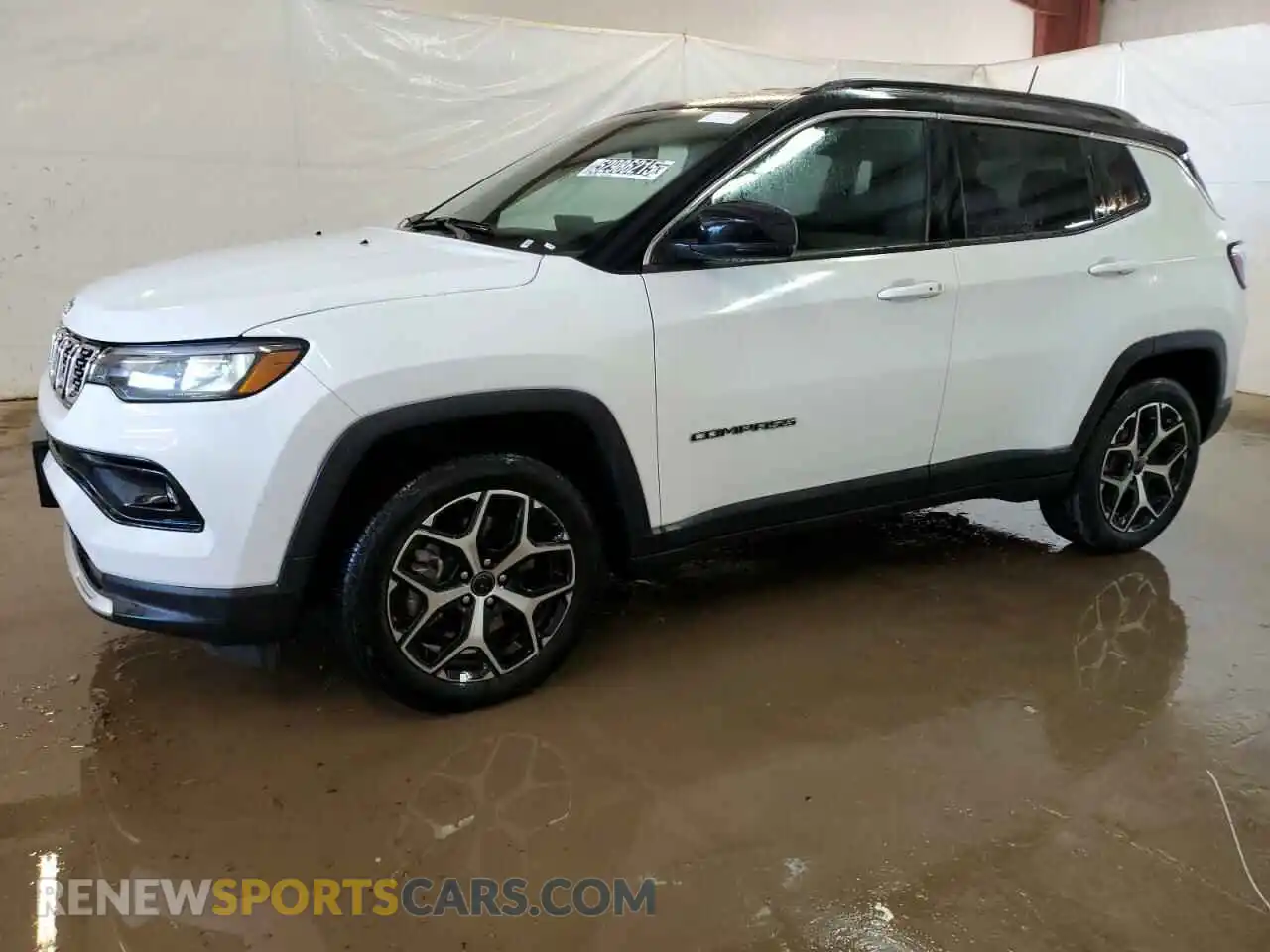 1 Photograph of a damaged car 3C4NJDCN4ST524405 JEEP COMPASS 2025