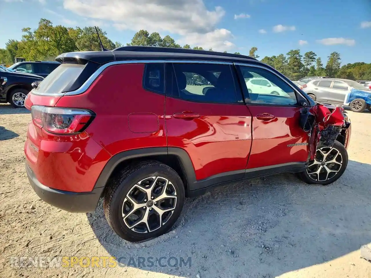 3 Photograph of a damaged car 3C4NJDCN4ST556545 JEEP COMPASS 2025