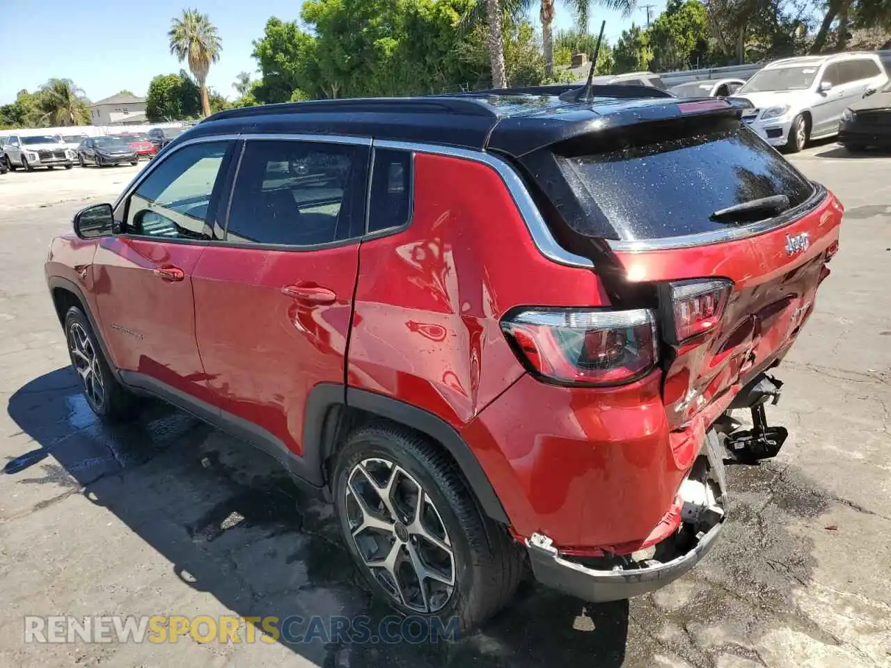 2 Photograph of a damaged car 3C4NJDCN4ST564810 JEEP COMPASS 2025