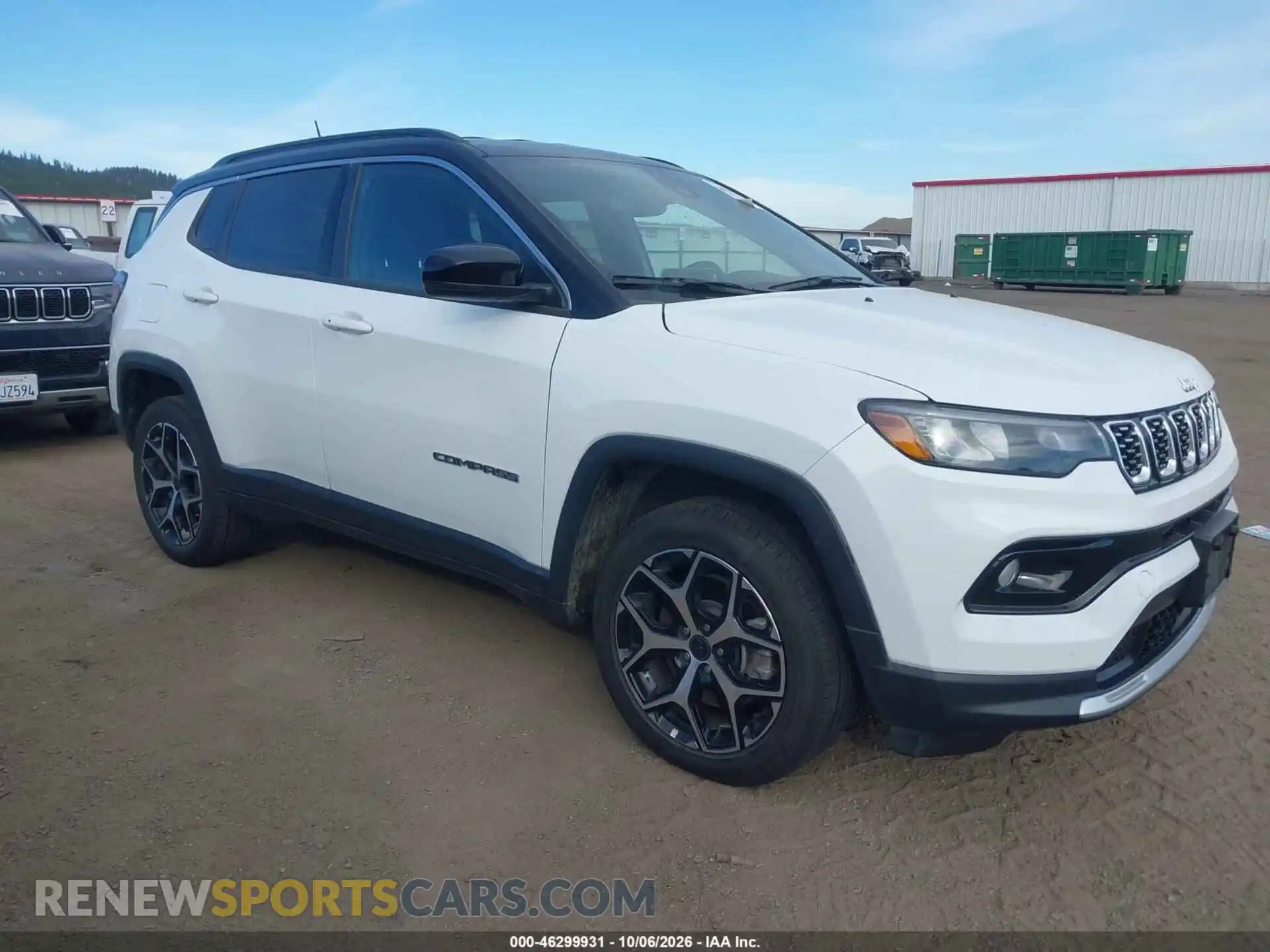 1 Photograph of a damaged car 3C4NJDCN4ST600706 JEEP COMPASS 2025