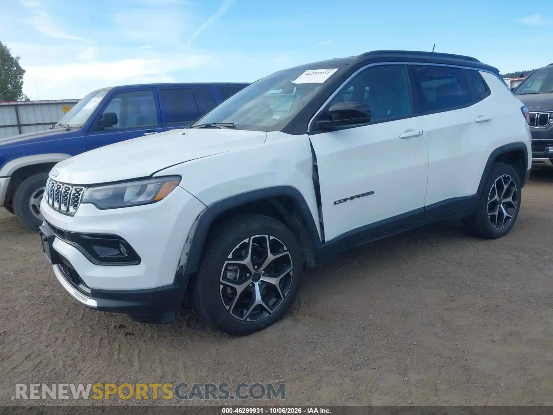 2 Photograph of a damaged car 3C4NJDCN4ST600706 JEEP COMPASS 2025