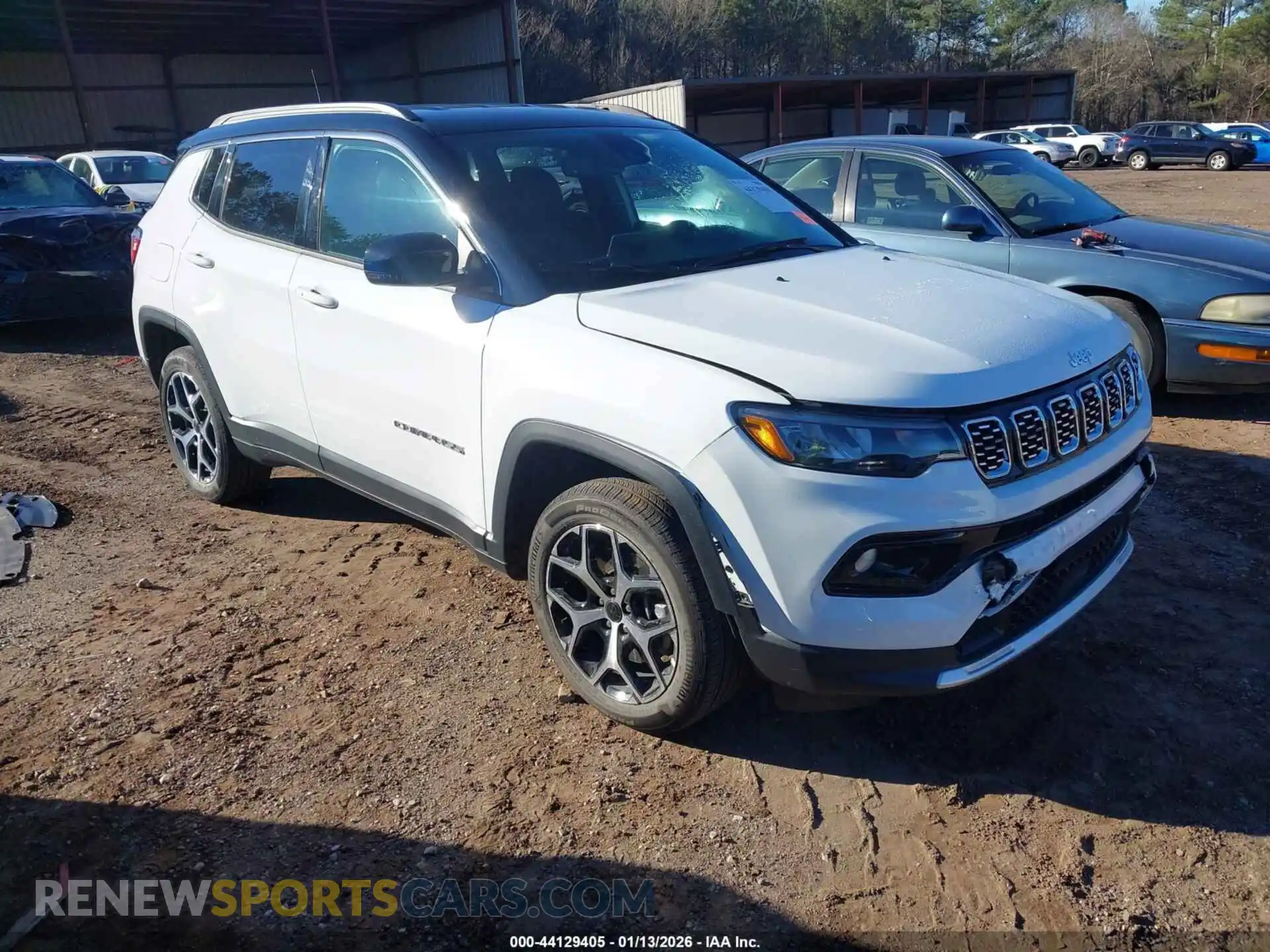 1 Photograph of a damaged car 3C4NJDCN4ST613634 JEEP COMPASS 2025