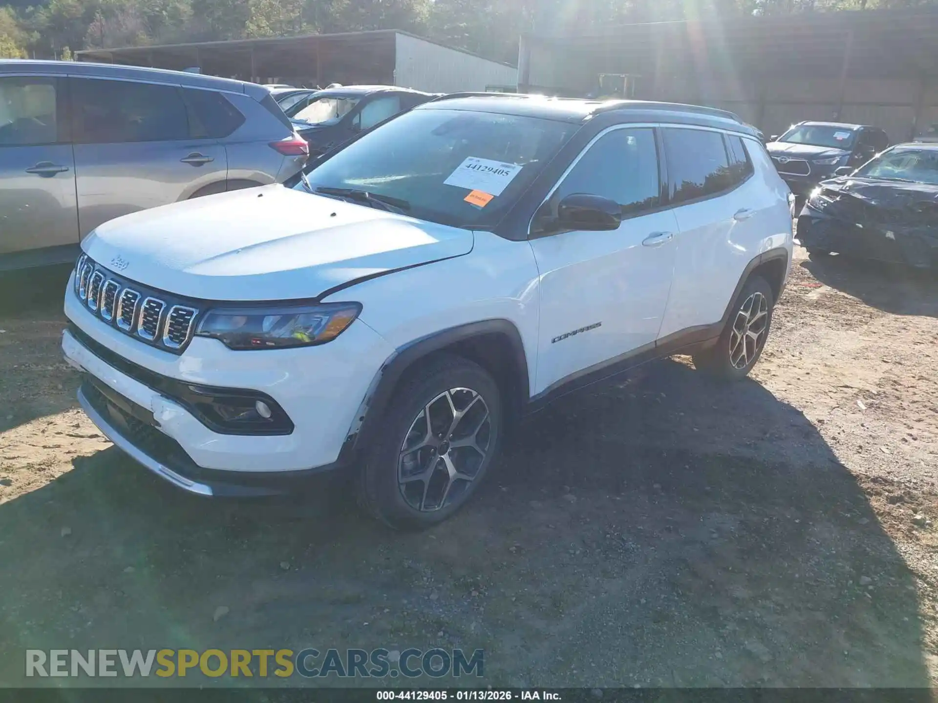 2 Photograph of a damaged car 3C4NJDCN4ST613634 JEEP COMPASS 2025