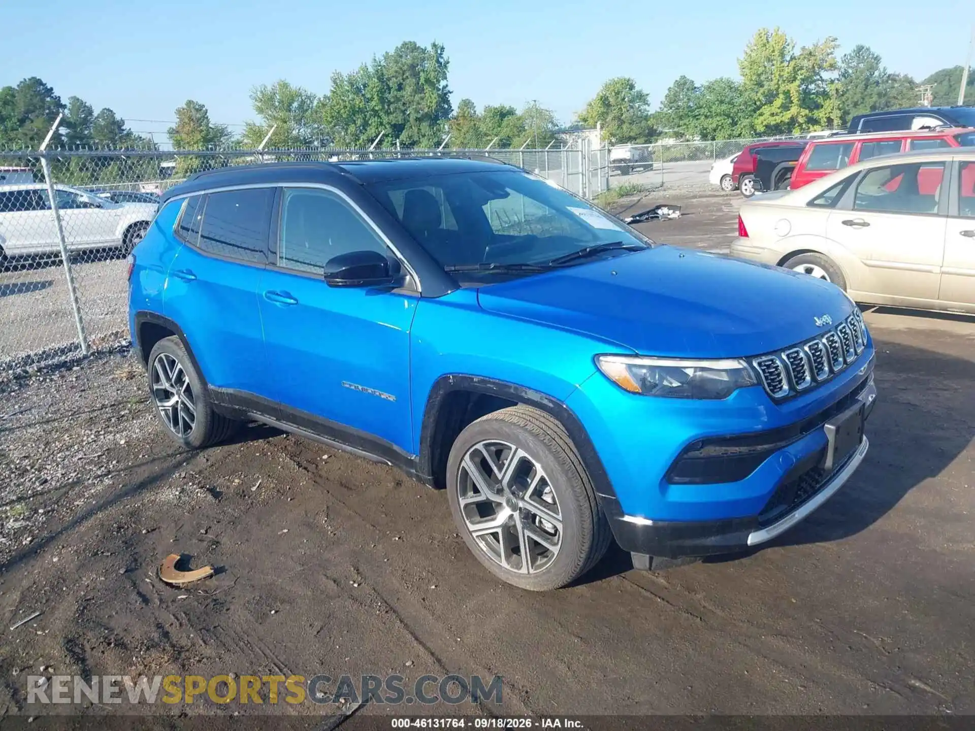 1 Photograph of a damaged car 3C4NJDCN4ST614122 JEEP COMPASS 2025