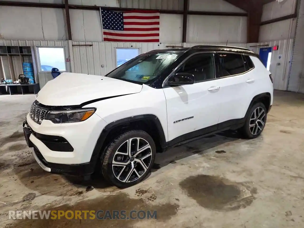 1 Photograph of a damaged car 3C4NJDCN4ST616355 JEEP COMPASS 2025