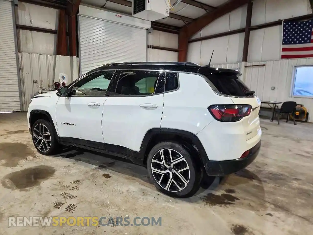 2 Photograph of a damaged car 3C4NJDCN4ST616355 JEEP COMPASS 2025