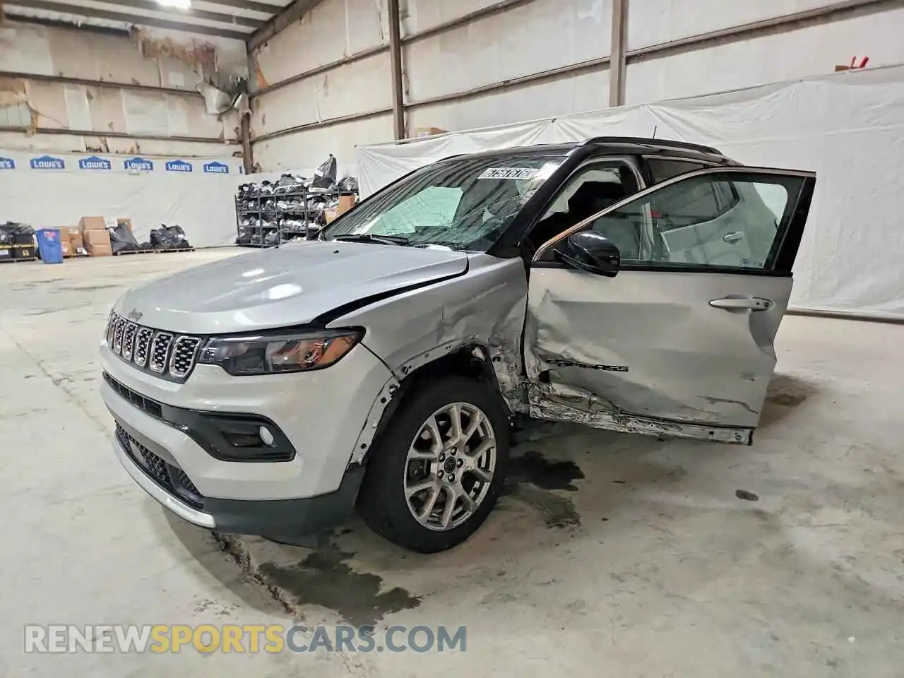 1 Photograph of a damaged car 3C4NJDCN5ST504972 JEEP COMPASS 2025