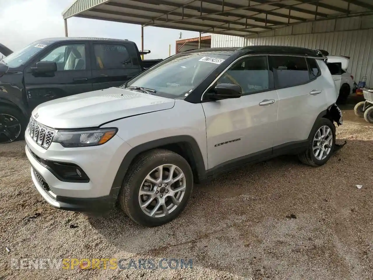 1 Photograph of a damaged car 3C4NJDCN5ST505068 JEEP COMPASS 2025