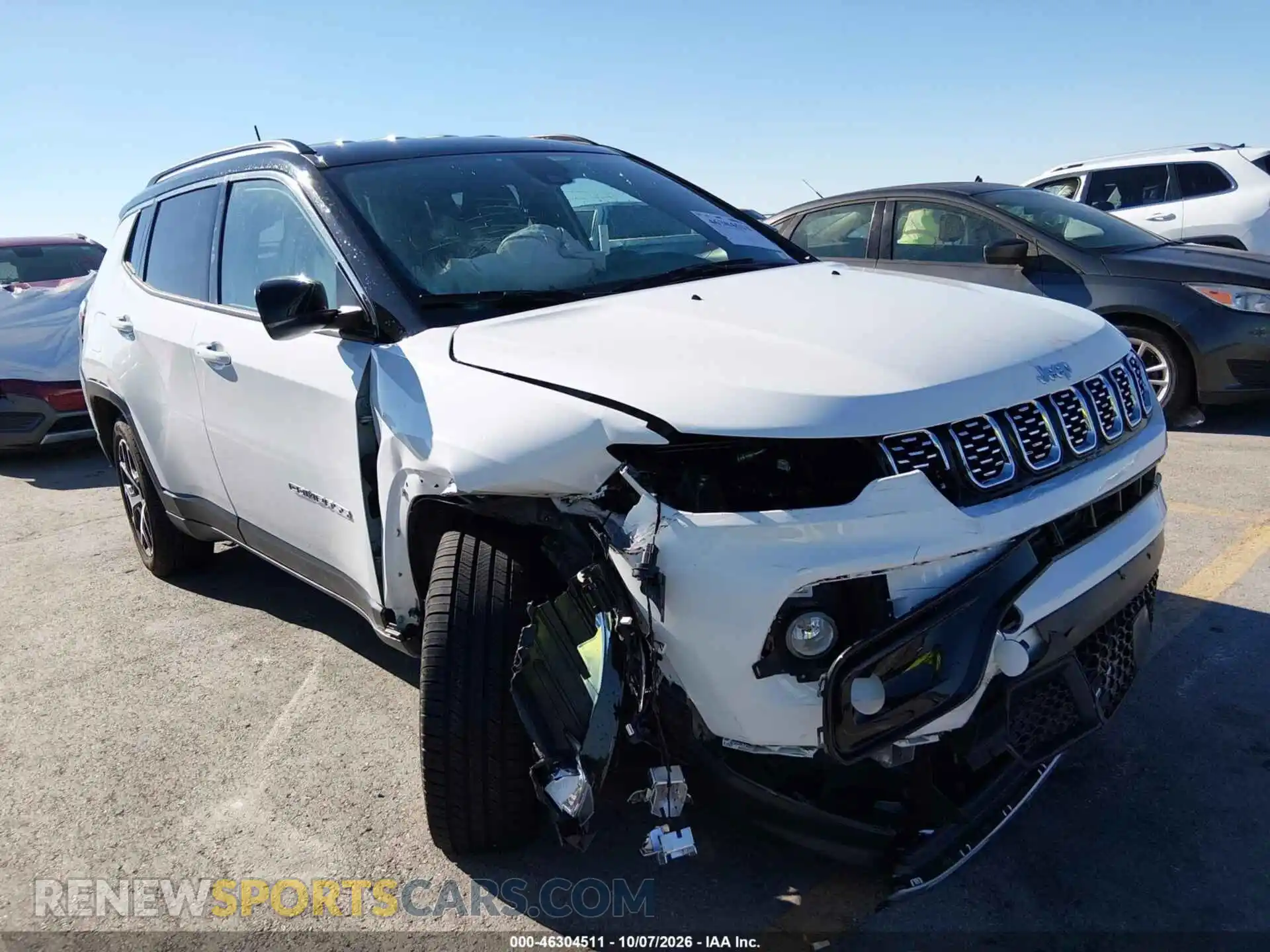 1 Photograph of a damaged car 3C4NJDCN5ST509444 JEEP COMPASS 2025