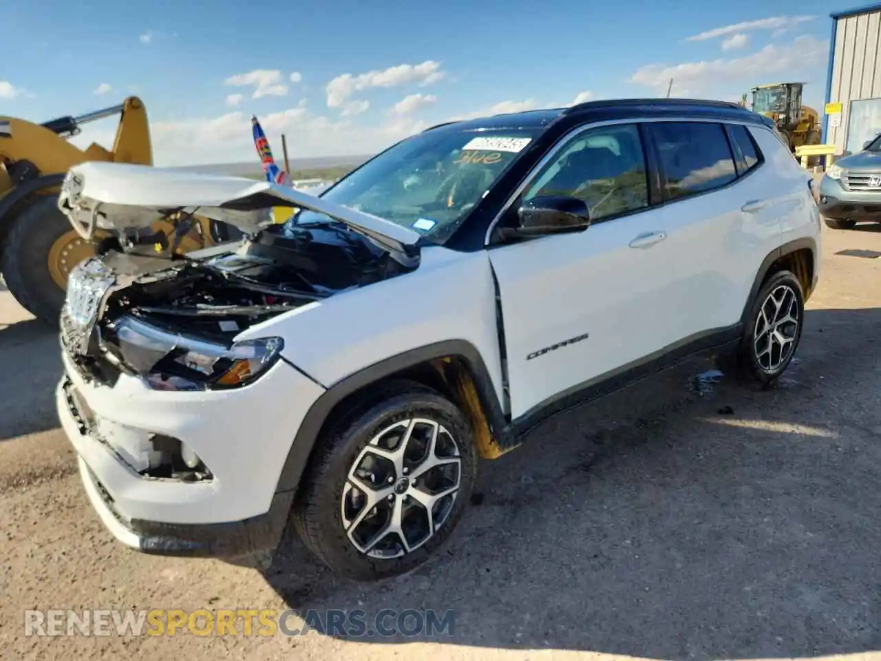1 Photograph of a damaged car 3C4NJDCN5ST509878 JEEP COMPASS 2025