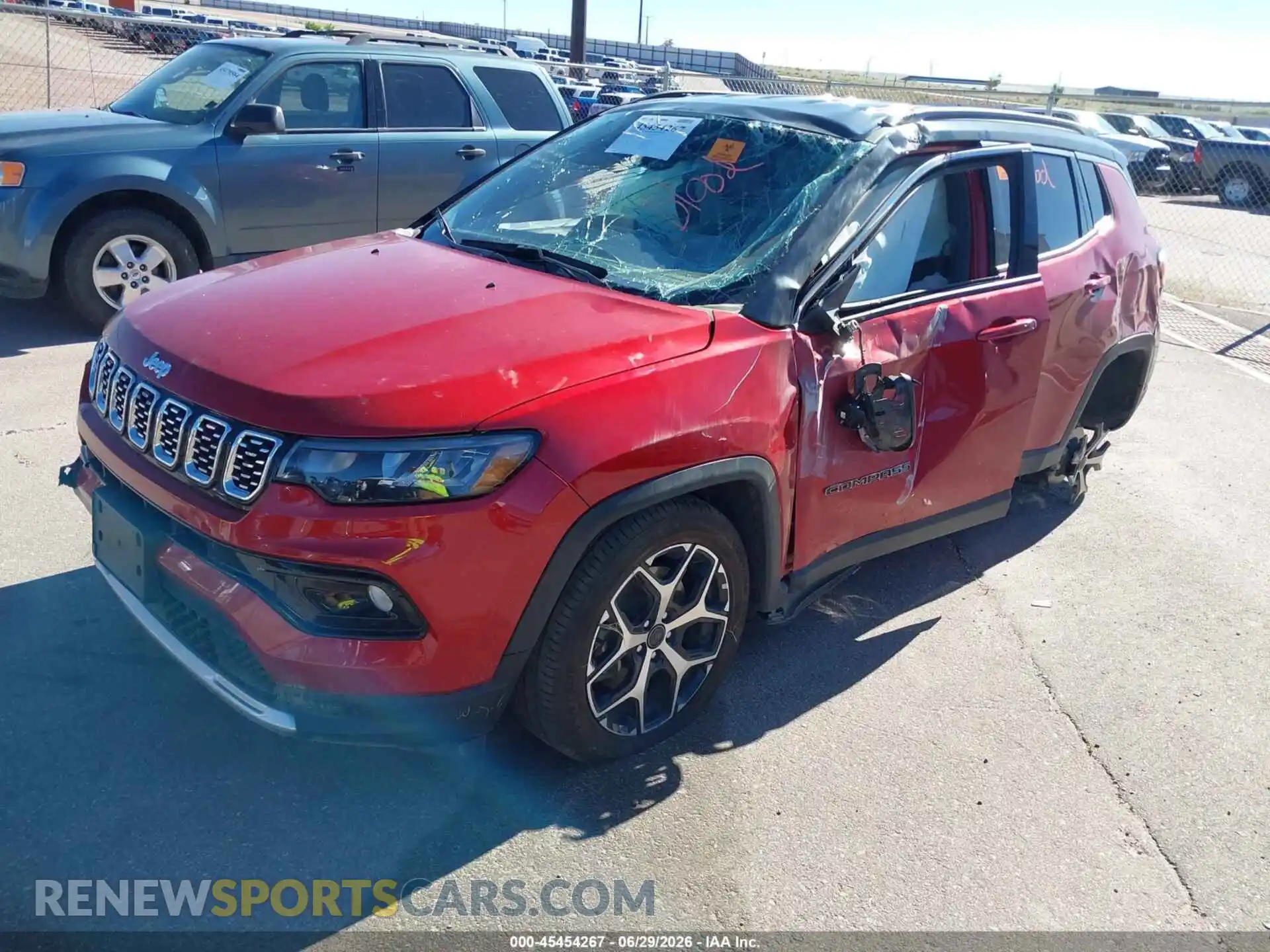 2 Photograph of a damaged car 3C4NJDCN5ST518256 JEEP COMPASS 2025