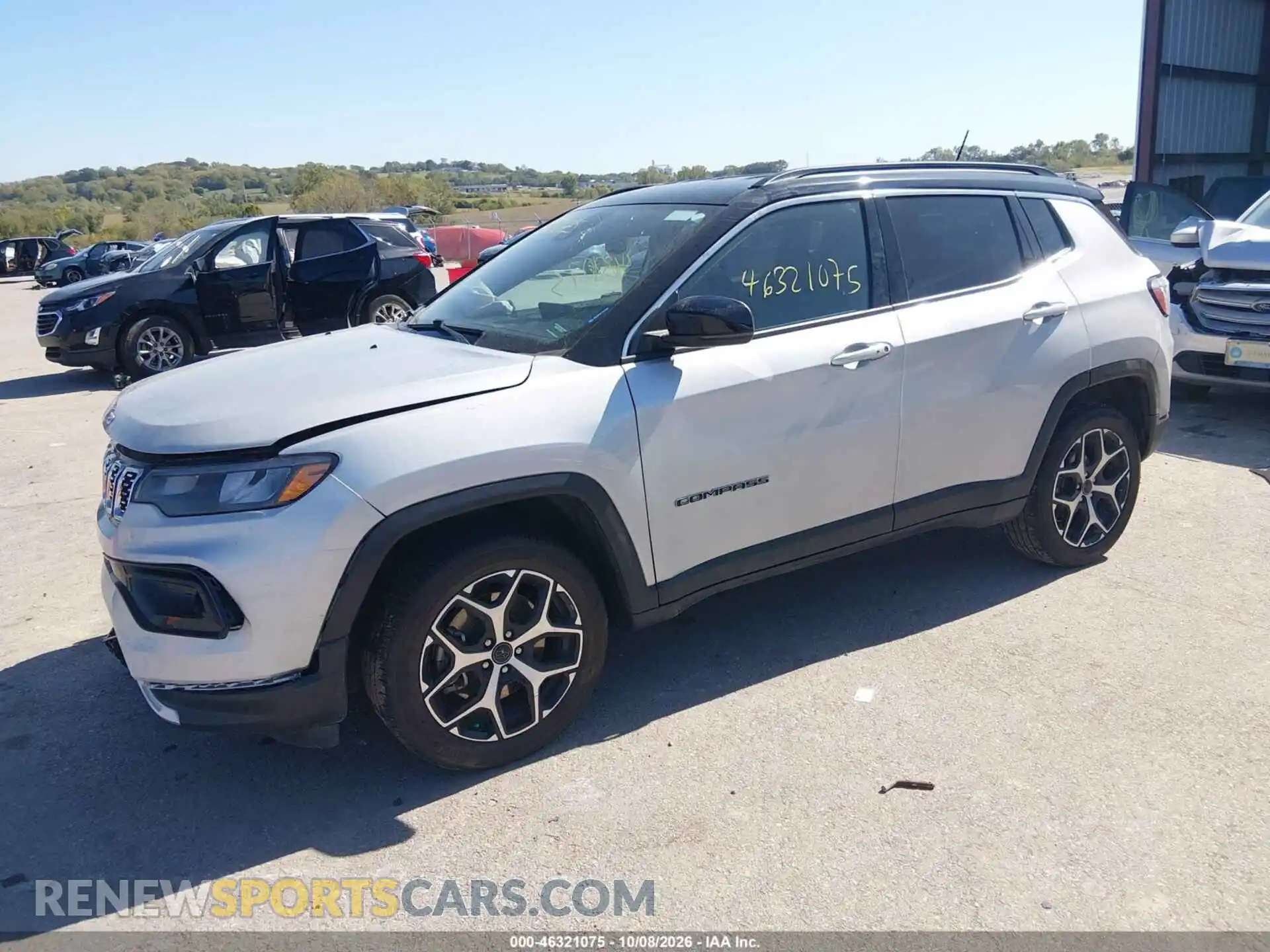 2 Photograph of a damaged car 3C4NJDCN5ST521321 JEEP COMPASS 2025