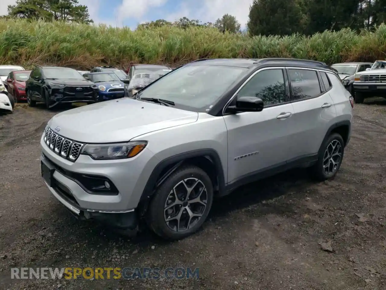 1 Photograph of a damaged car 3C4NJDCN5ST525403 JEEP COMPASS 2025