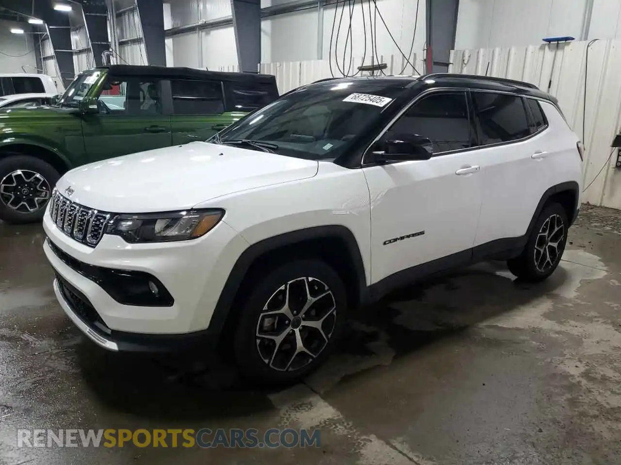 1 Photograph of a damaged car 3C4NJDCN5ST555033 JEEP COMPASS 2025