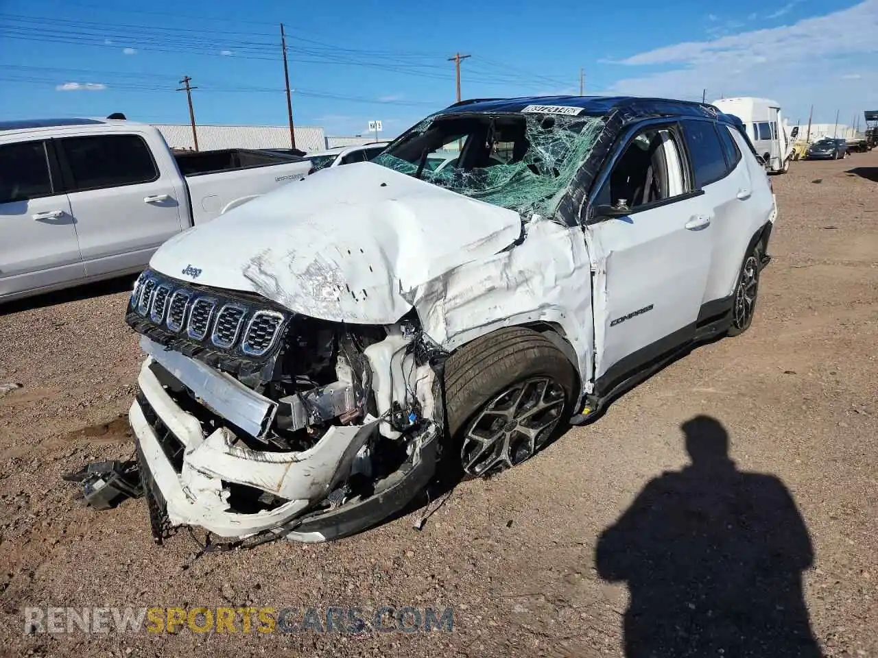 1 Фотография поврежденного автомобиля 3C4NJDCN5ST584662 JEEP COMPASS 2025