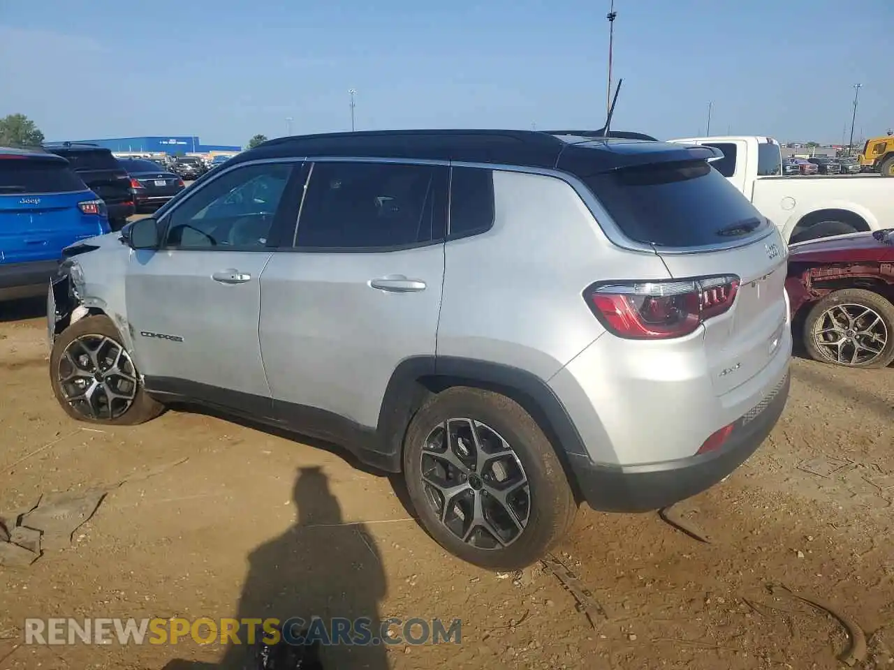 2 Photograph of a damaged car 3C4NJDCN5ST591031 JEEP COMPASS 2025