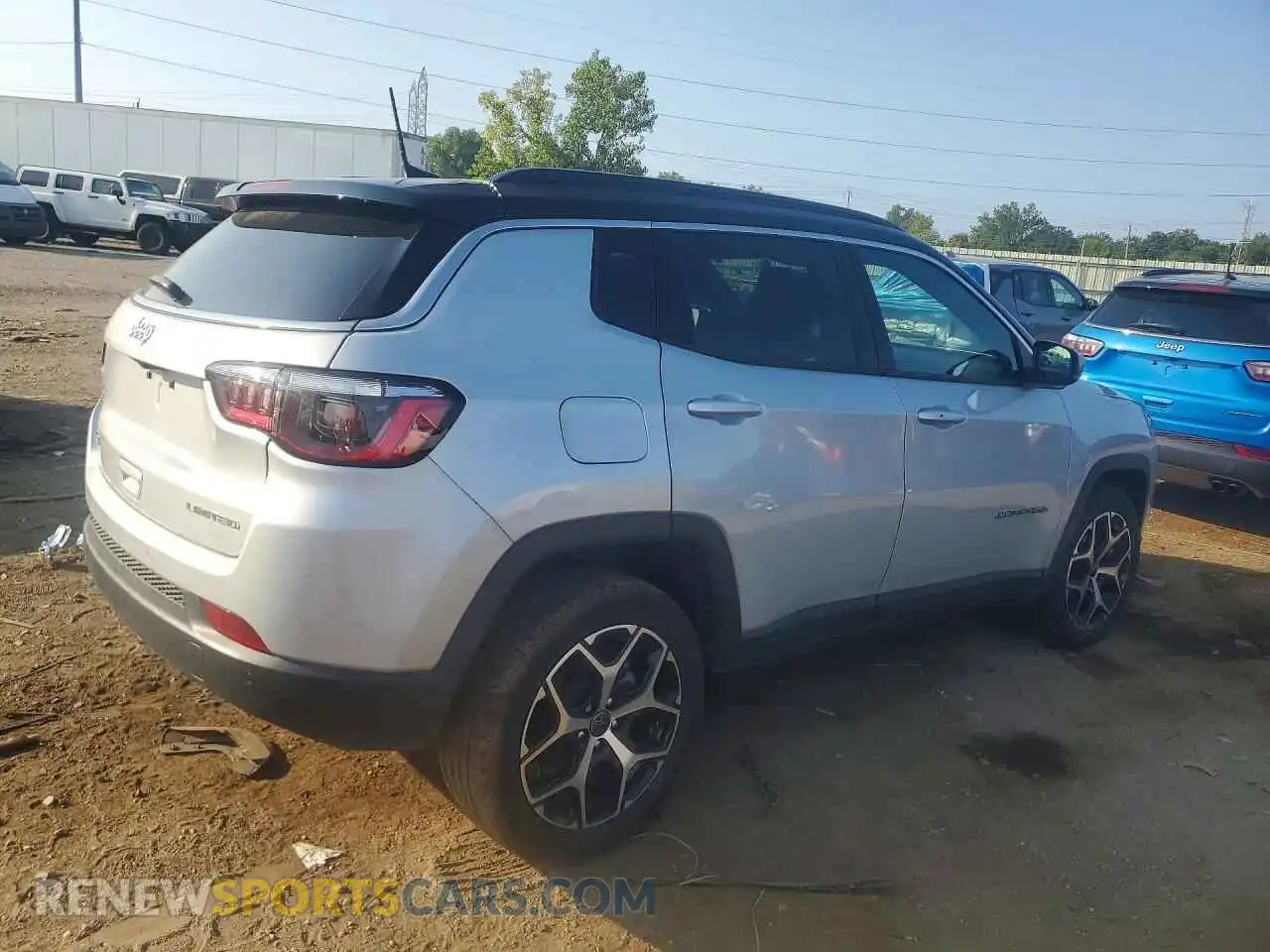 3 Photograph of a damaged car 3C4NJDCN5ST591031 JEEP COMPASS 2025
