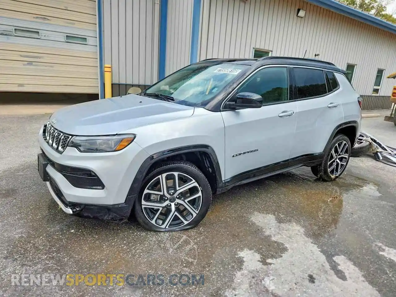 1 Photograph of a damaged car 3C4NJDCN5ST595628 JEEP COMPASS 2025
