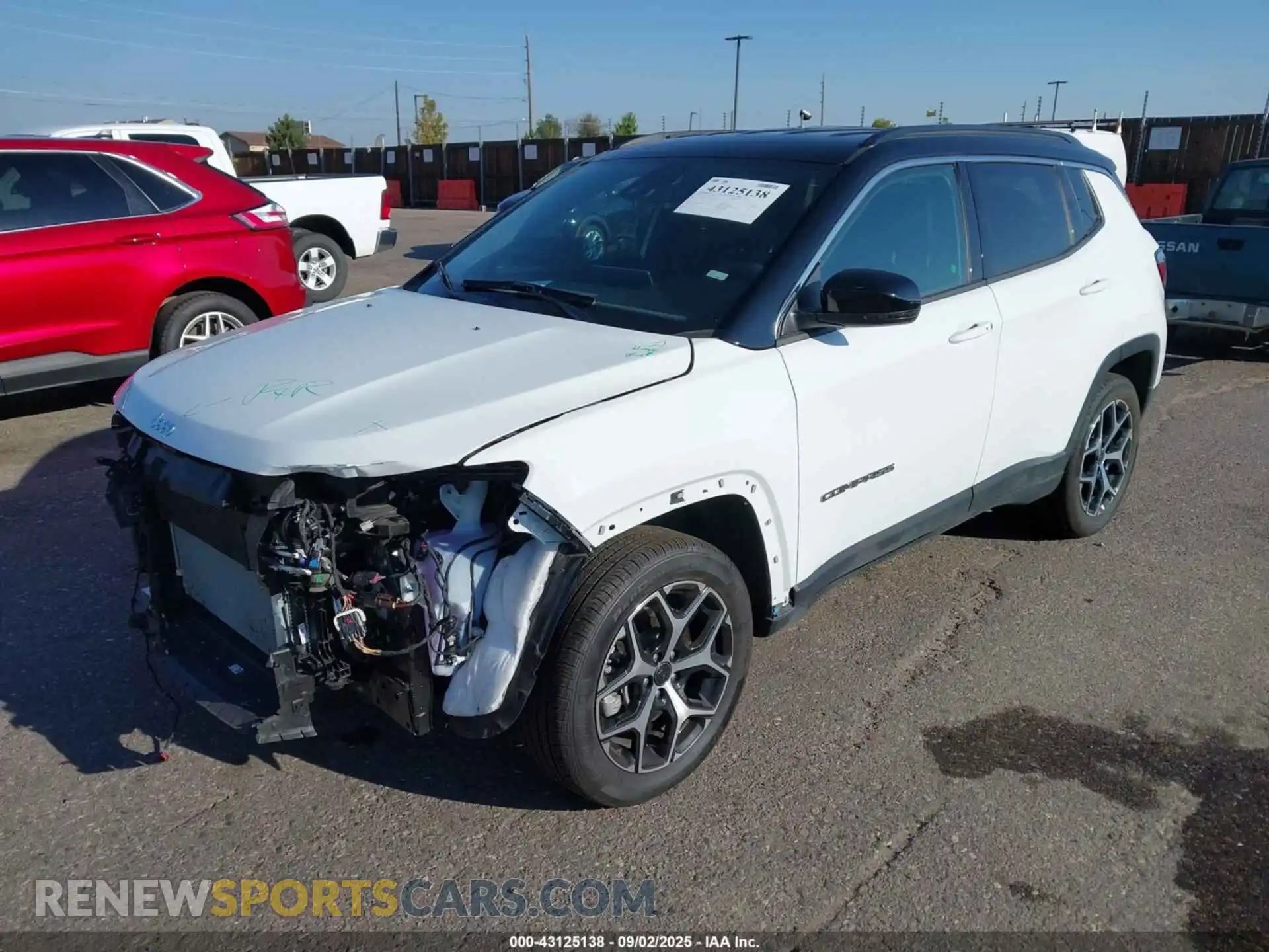 2 Photograph of a damaged car 3C4NJDCN5ST600634 JEEP COMPASS 2025