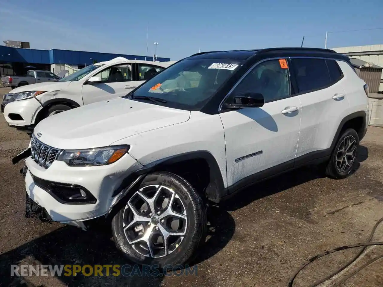1 Photograph of a damaged car 3C4NJDCN5ST620222 JEEP COMPASS 2025