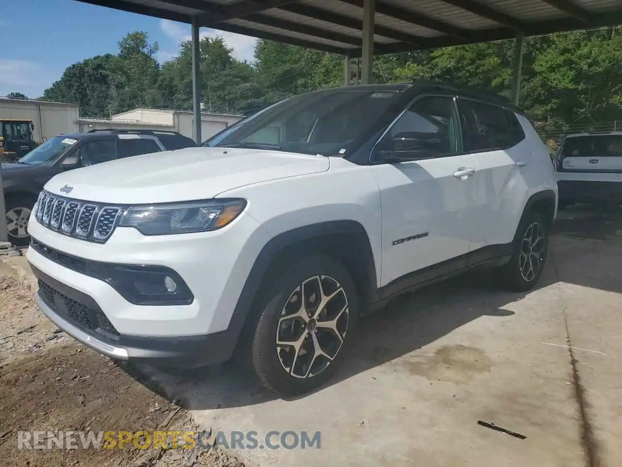 1 Photograph of a damaged car 3C4NJDCN6ST511638 JEEP COMPASS 2025